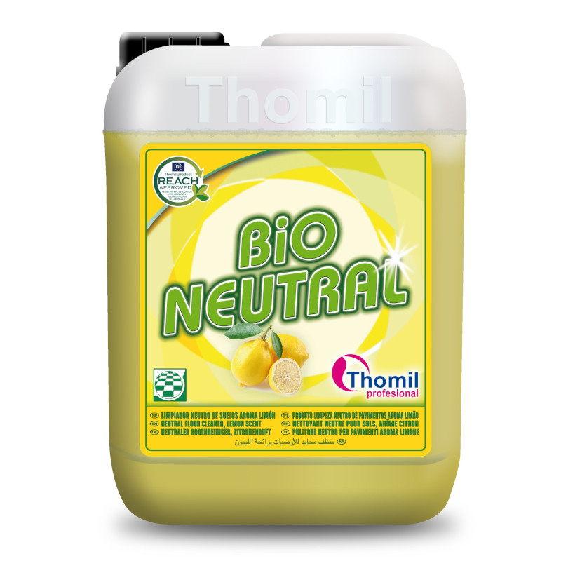 BIO-NEUTRAL LEMON 4L UNIWERSALNY PŁYN DO WSZELKICH WODOODPORNYCH POWIERZCHNI CYTRYNOWY THOMIL KART=1SZT