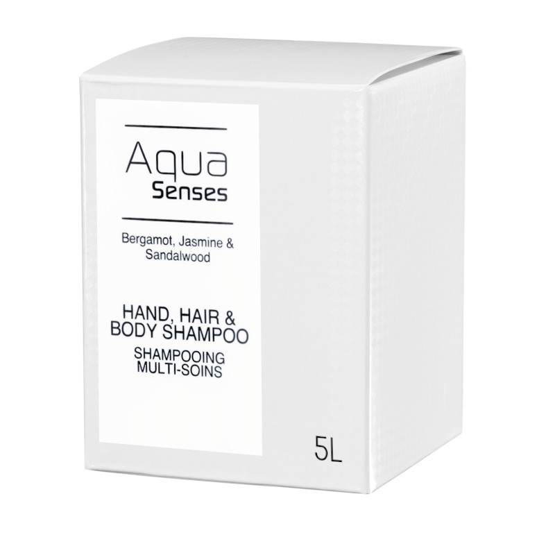 ŻEL DO MYCIA RĄK, WŁOSÓW I CIAŁA 5L (KARTON) AQUA SENSES