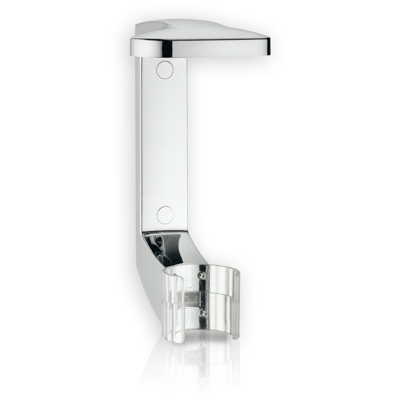 UCHWYT SREBRNY BŁYSZCZĄCY PRZYKRĘCANY (PRESS+WASH) ADA