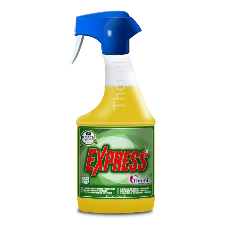 EXPRESS 750ML ŚRODEK DO SZYBKIEGO USUWANIA TUSZU I BARWNIKÓW THOMIL