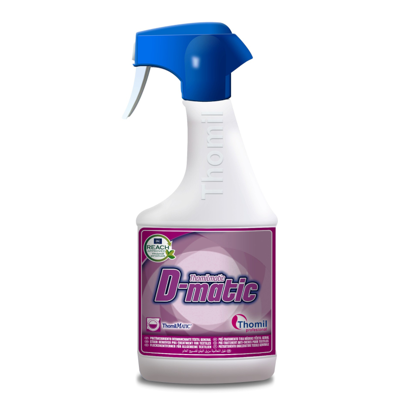 THOMILMATIC D-MATIC 750ML ODPLAMIACZ DO TKANIN DYWANÓW I TAPICERKI THOMIL