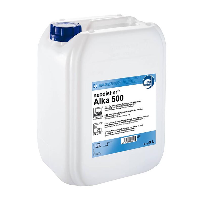 NEODISHER ALKA 500 12 KG LEKKO ALKALICZNY PŁYN MYJĄCY ZASTAWĘ SZKLANĄ W ZMYWARKACH GASTRONOMICZNYCH