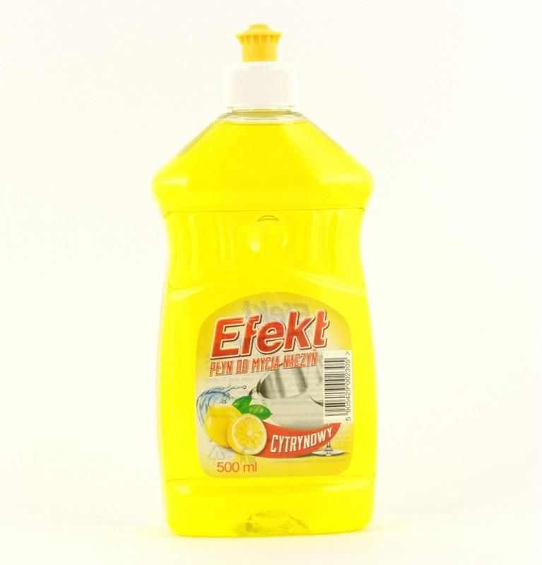 EFEKT PŁYN DO MYCIA NACZYŃ 500ml-CYTRYNA