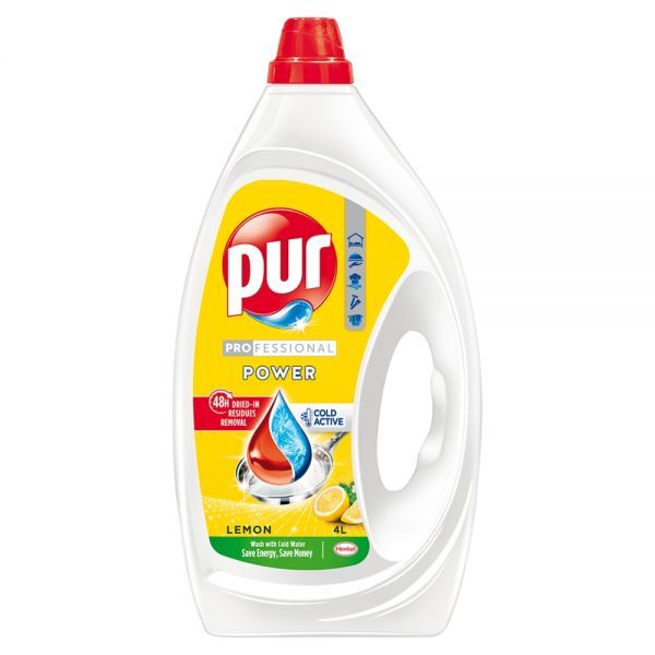 PUR POWER LEMON PŁYN DO MYCIA NACZYŃ 4L