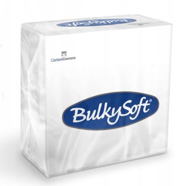 BULKYSOFT SERWETKI 2W 33x33 BIAŁE a'100 32980 (20)