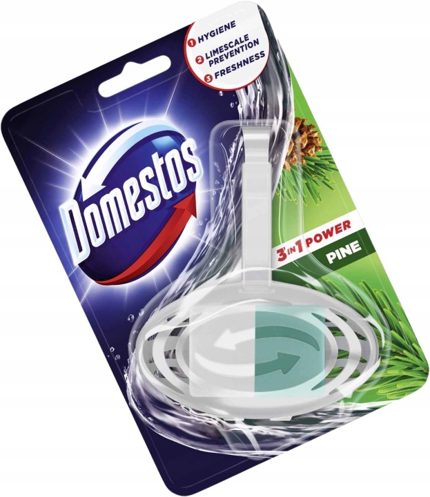 DOMESTOS 35G- KOSTKA + KOSZYK DO WC LEŚNY K28K