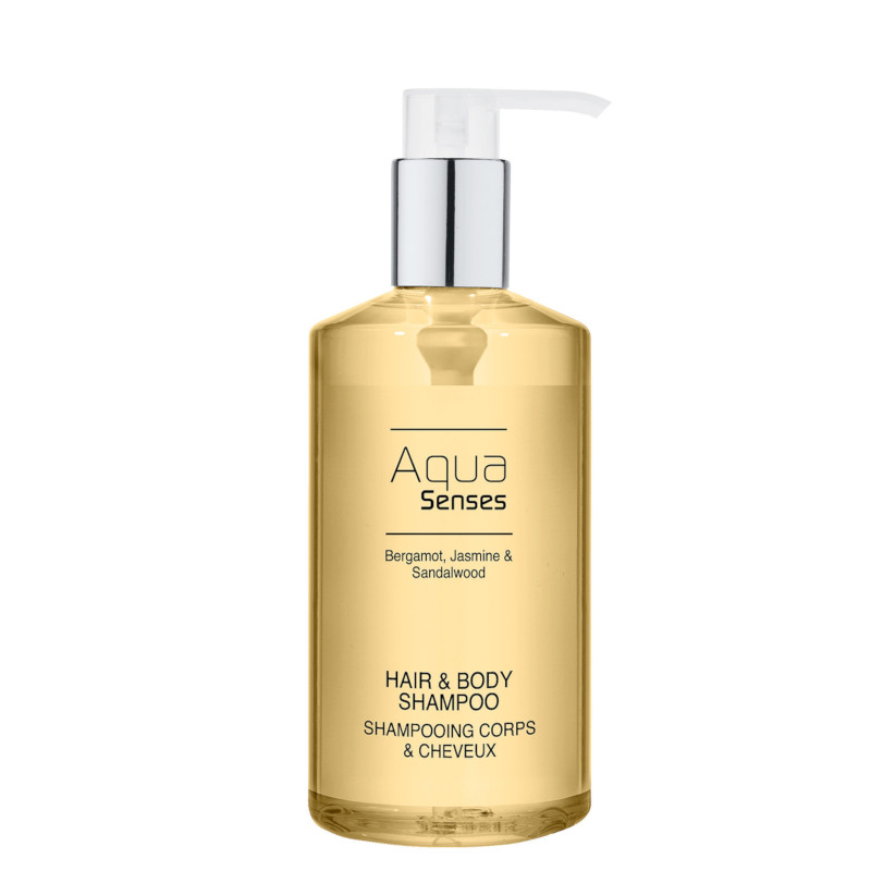 ŻEL DO MYCIA WŁOSÓW I CIAŁA 300ML (BUTELKA PARIS Z POMPKĄ) AQUA SENSES