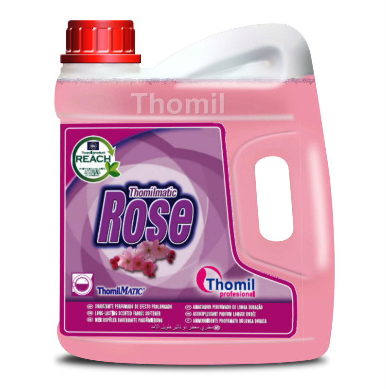 THOMILMATIC ROSE 4L PŁYN ZMIĘKCZAJCY DO PŁUKANIA TKANIN