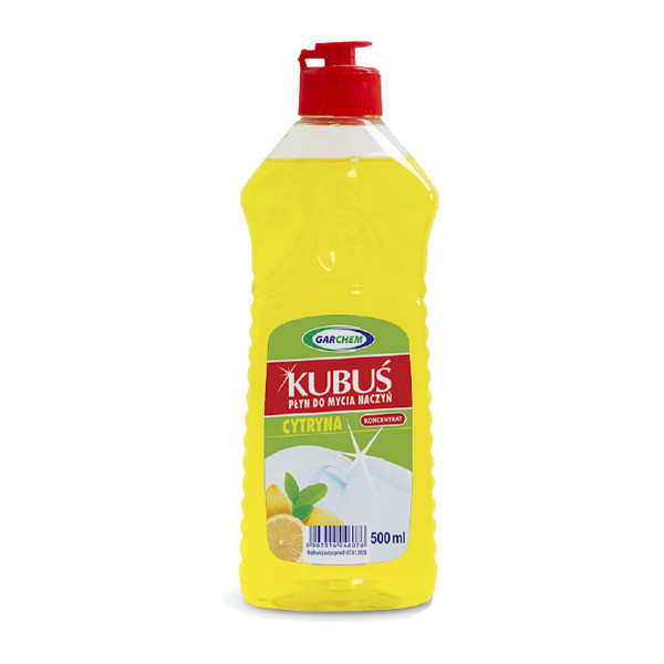 KUBUŚ PŁYN DO MYCIA NACZYŃ 500ml-CYTRYNA