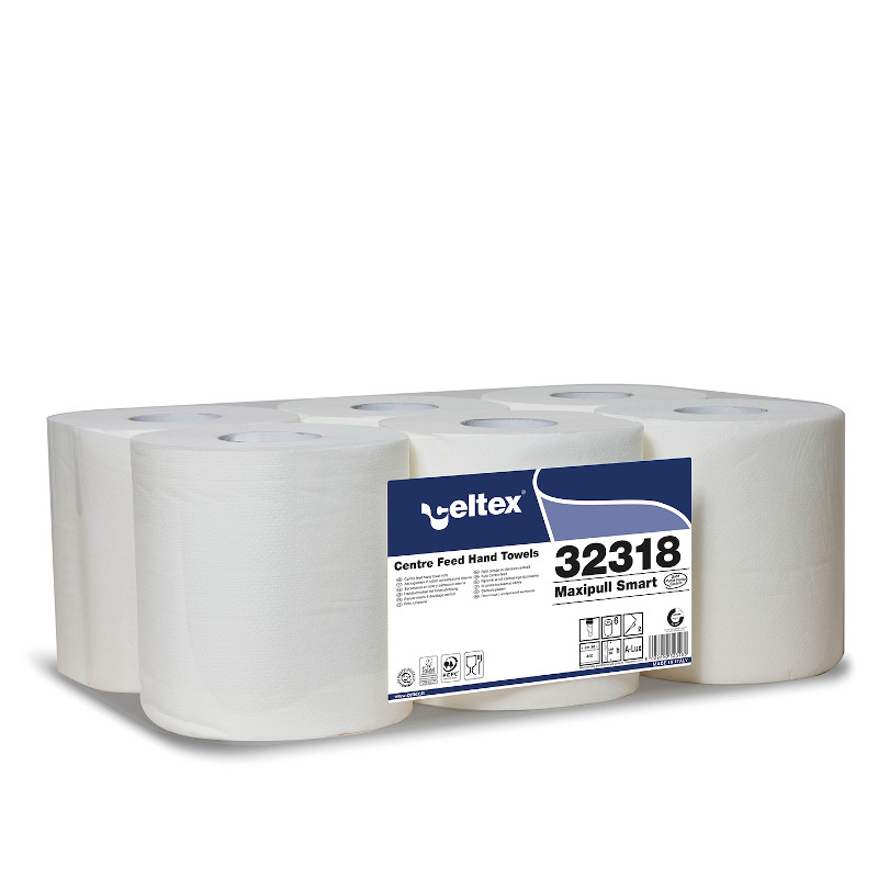 RĘCZNIK ROLKA CENTRALNE DOZOWANIE BIAŁY DŁ.135MB CELULOZA 450LIST