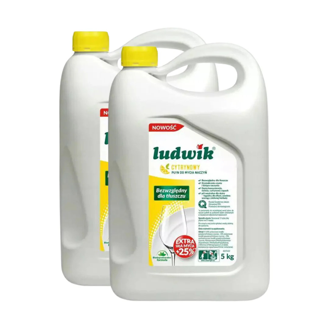 PŁYN DO NACZYŃ LUDWIK 5L CYTRYNA