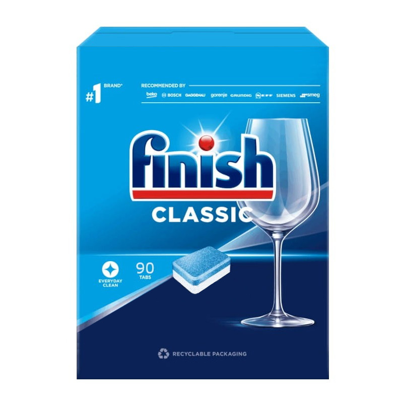 FINISH CLASSIC TABLETKI DO ZMYWARKI 125szt