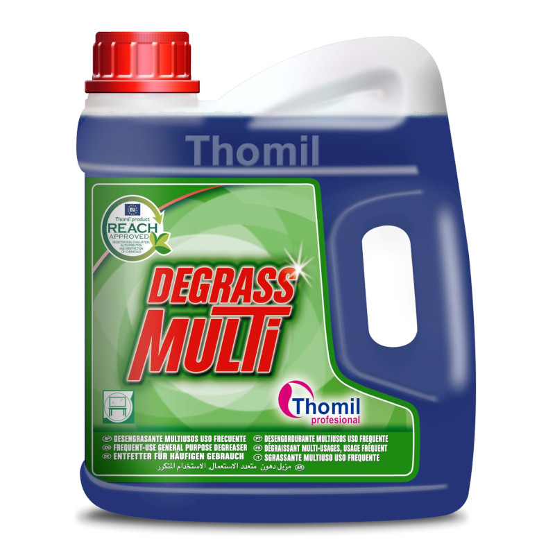 DEGRASS MULTI 4L SUPERKONCENTRAT DO CODZIENNEGO MYCIA I ODTŁUSZCZANIA POWIERZCHNI THOMIL KART=4 SZT.