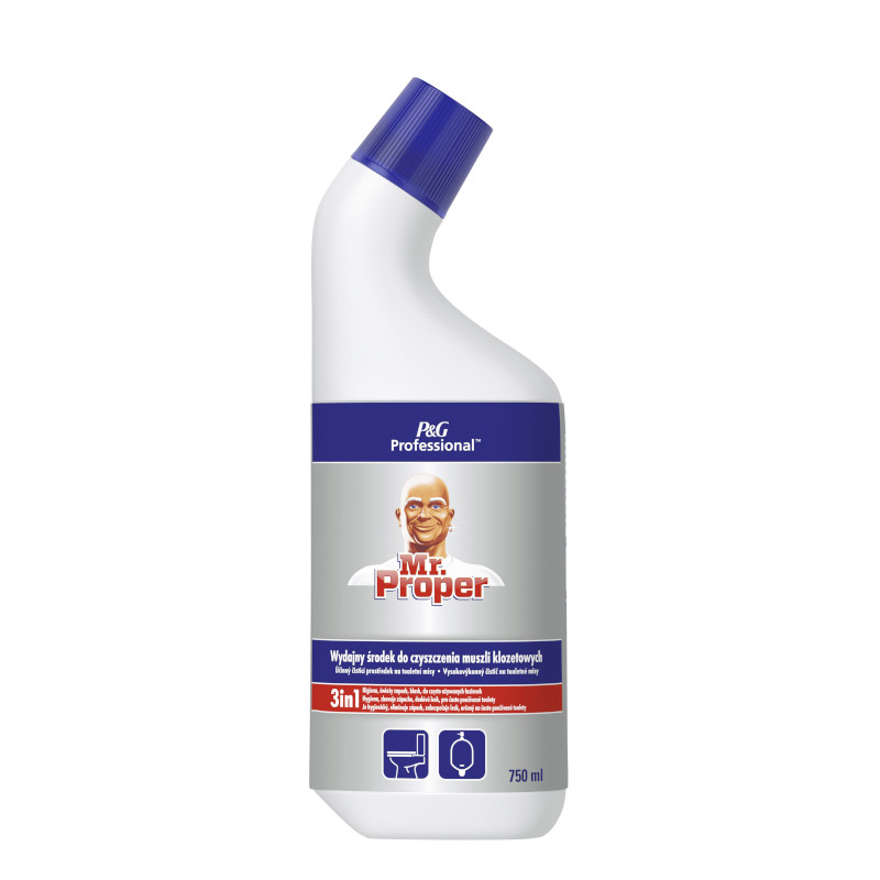 MR PROPER PROFESSIONAL 750ML SILNY ŚRODEK DO CZYSZCZENIA MUSZLI TOALETOWYCH